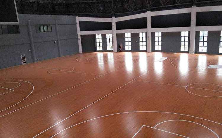 進口籃球館地板結構